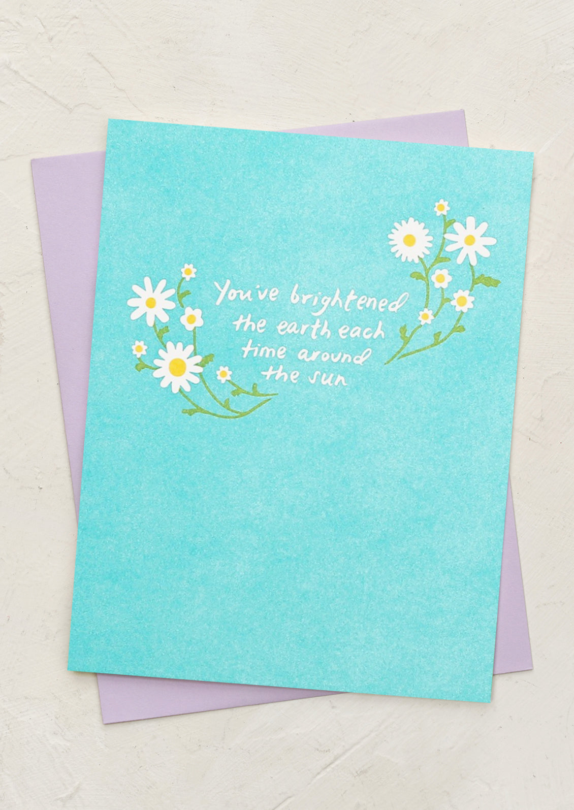 You Brighten The Earth Birthday Card LEIF you-brighten-the-earth-birthday-card-leif