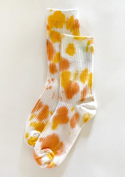 Hand Dyed Cotton Socks
