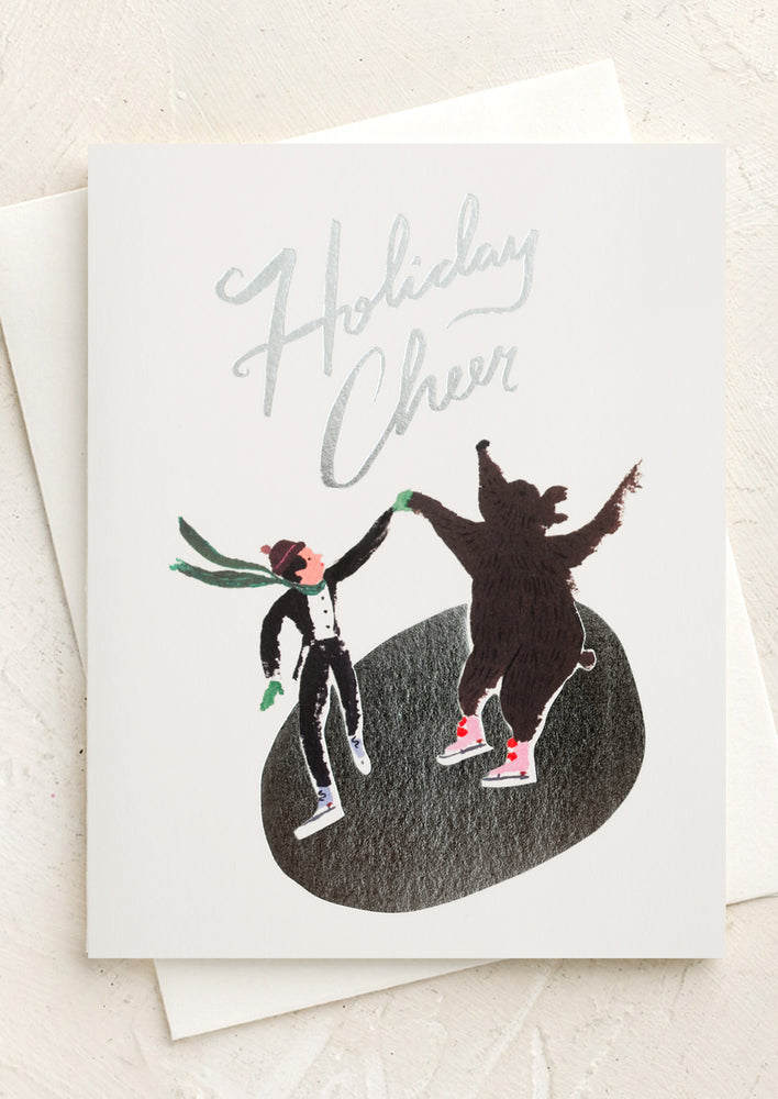 Iceskating Holiday Cheer Card Set hover