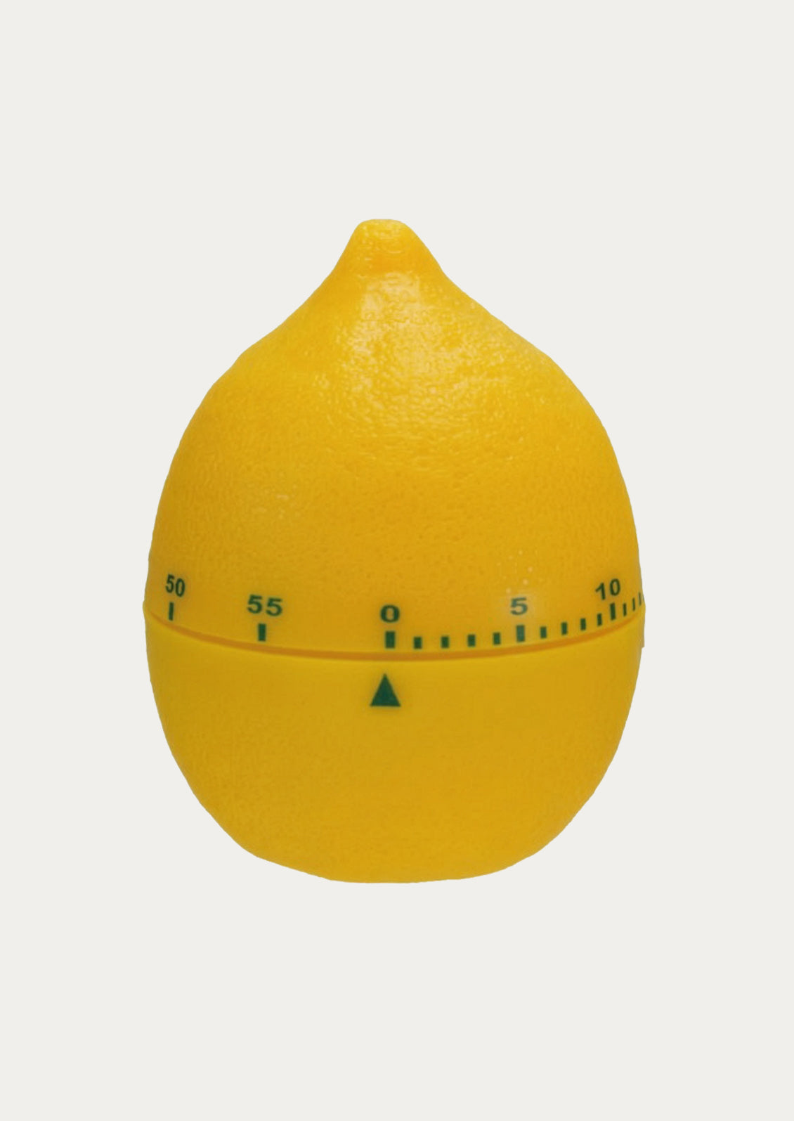 Lemon shaped kitchen timer.