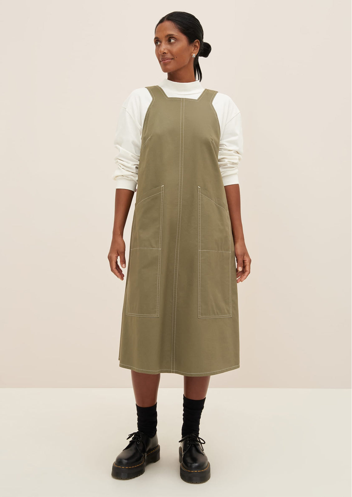 Mirror Apron Dress LEIF Mirror Apron Dress LEIF