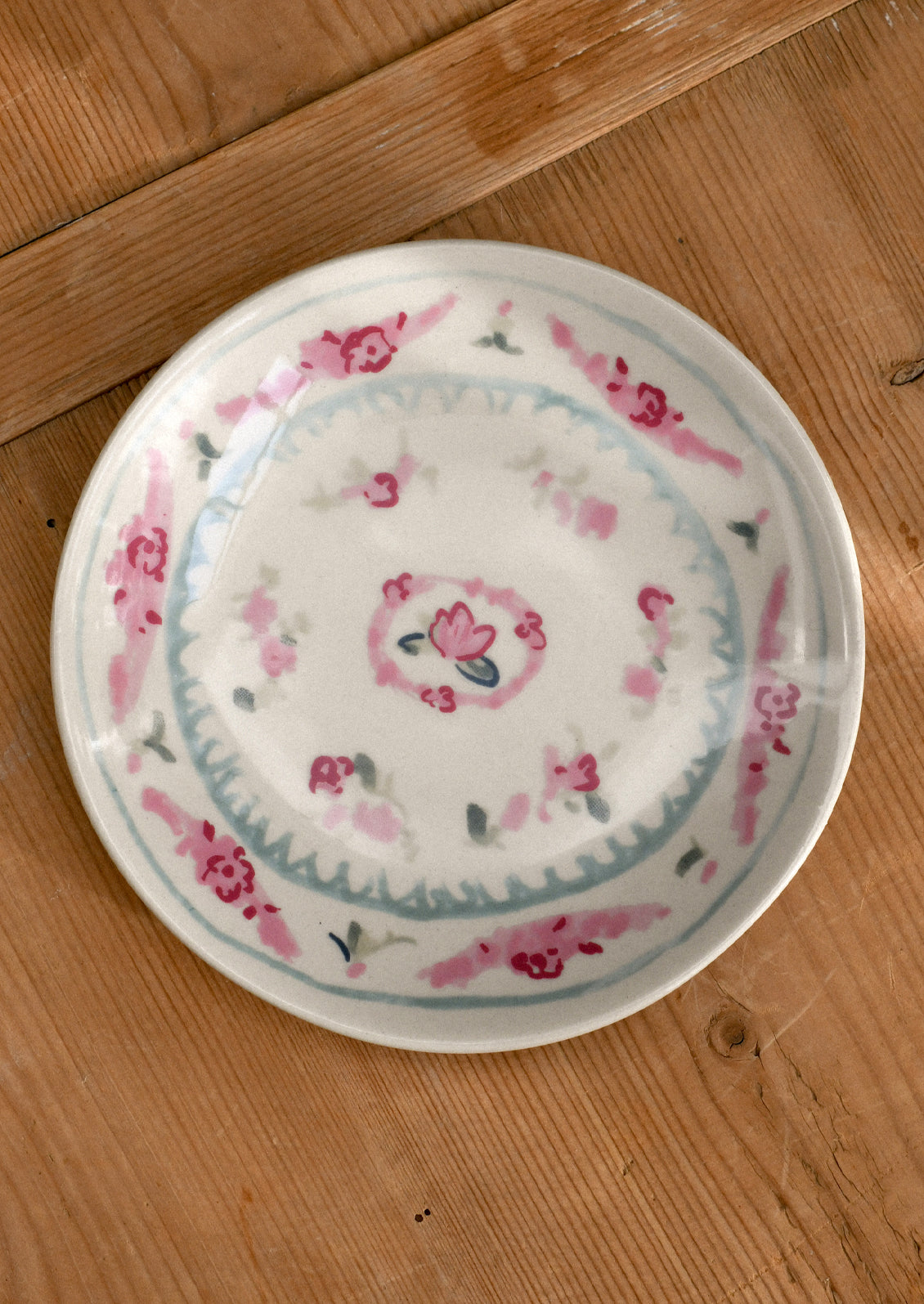 Painted Florals Side Plate