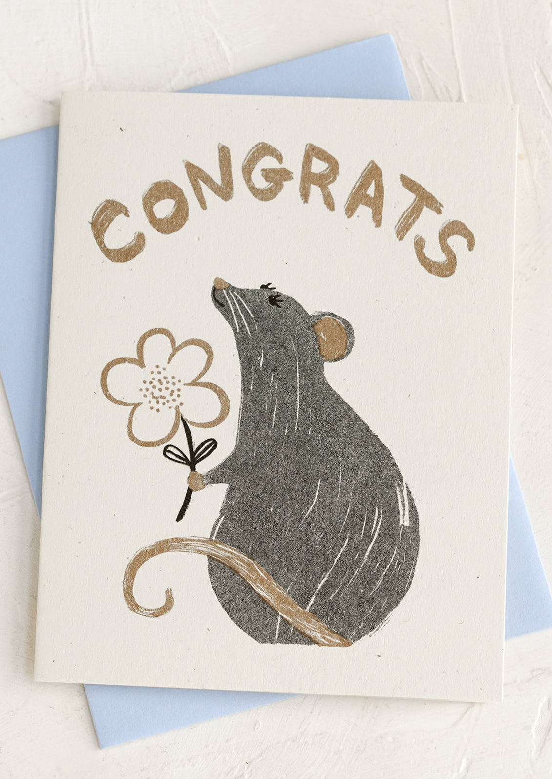 Congrats Rat Card