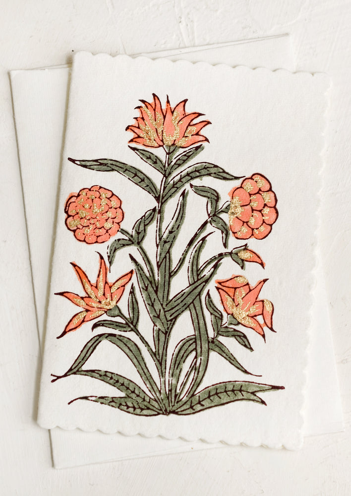 Samira Floral Blank Card