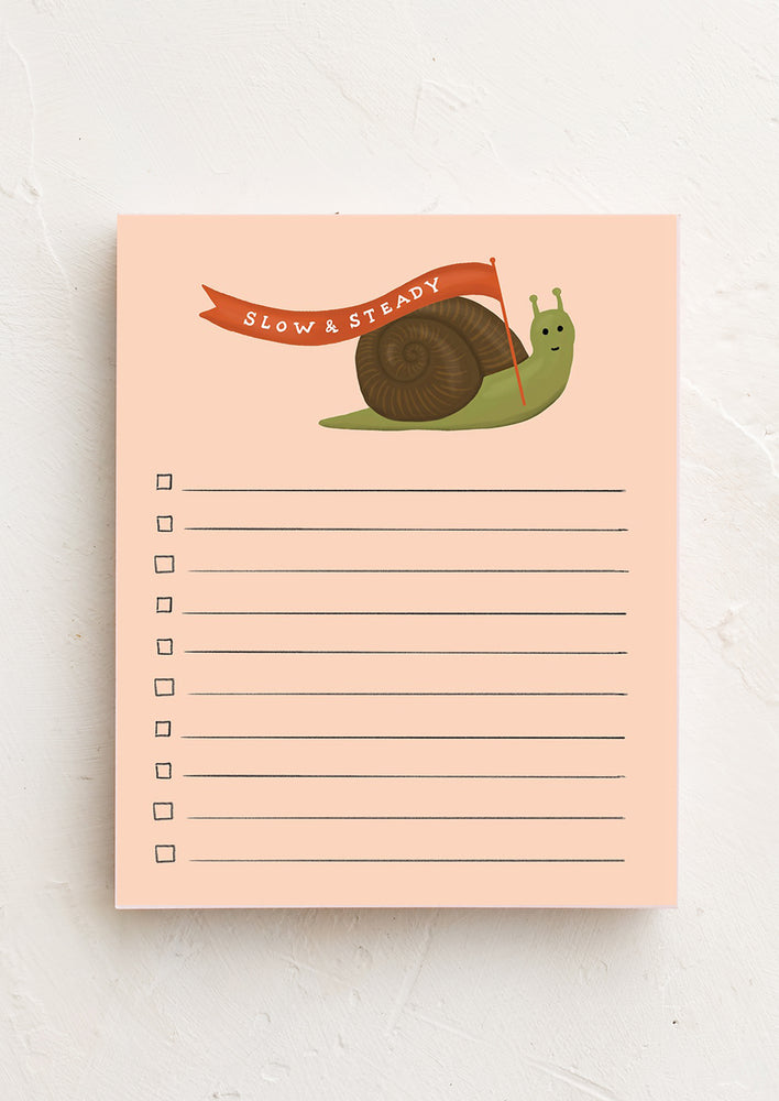 1: Slow & Steady Notepad