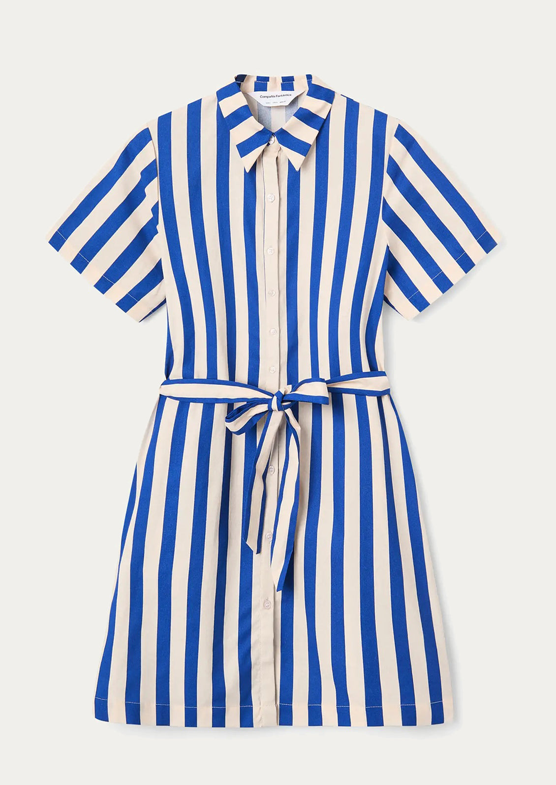 Tola Striped Shirt Dress Cobalt Stripe / Medium Tola Striped Shirt Dress Cobalt Stripe / Medium
