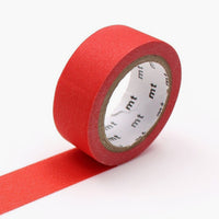 Cherry: A roll of washi tape in red cherry color.