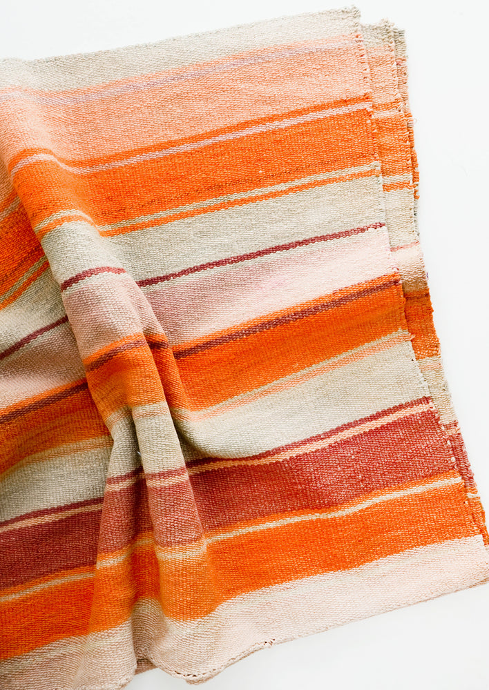Bolivian Frazada Rug, Solana Stripe