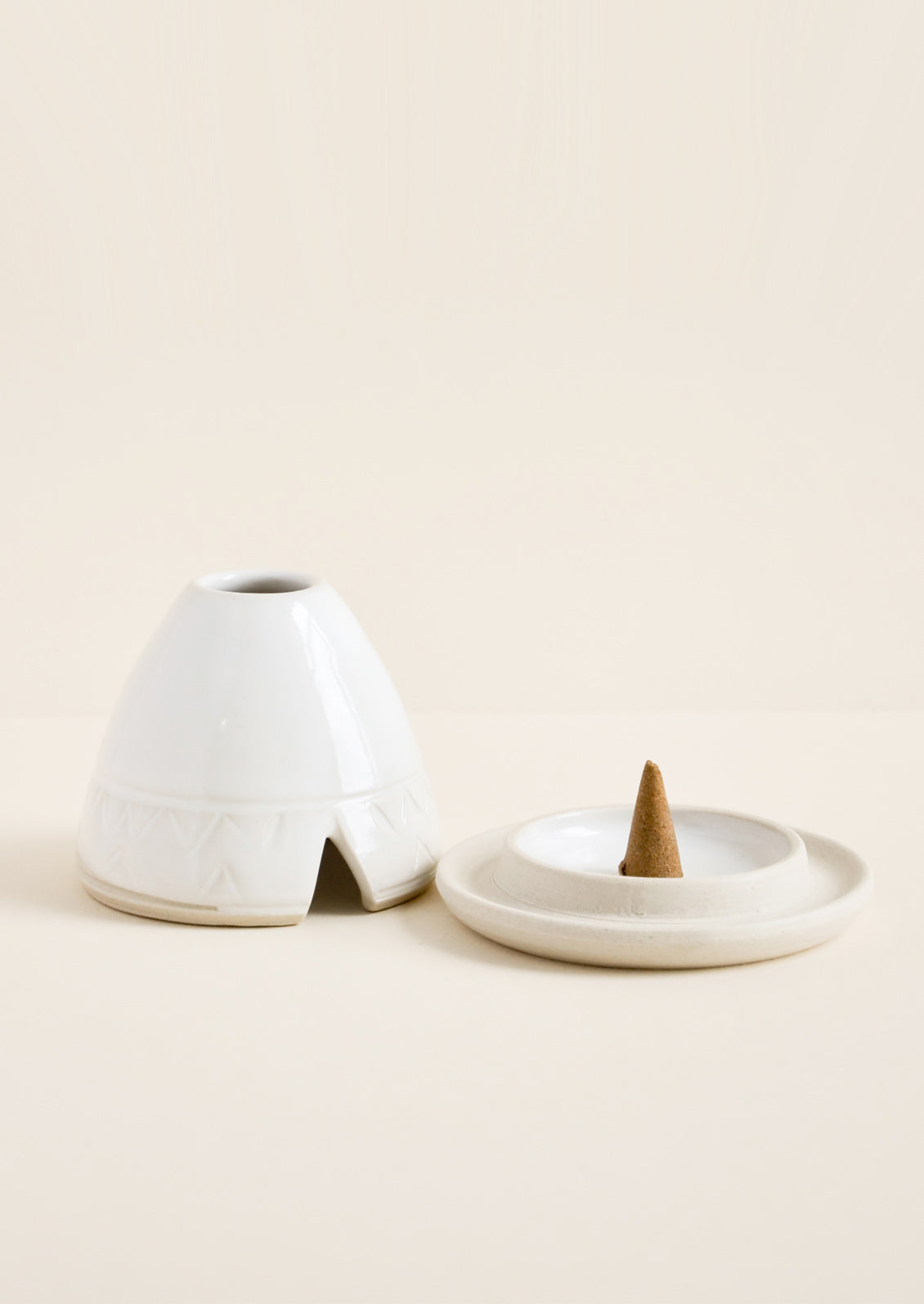 Ceramic Incense Hut in - LEIF