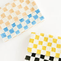 2: Checkerboard Beaded Clutch in  - LEIF