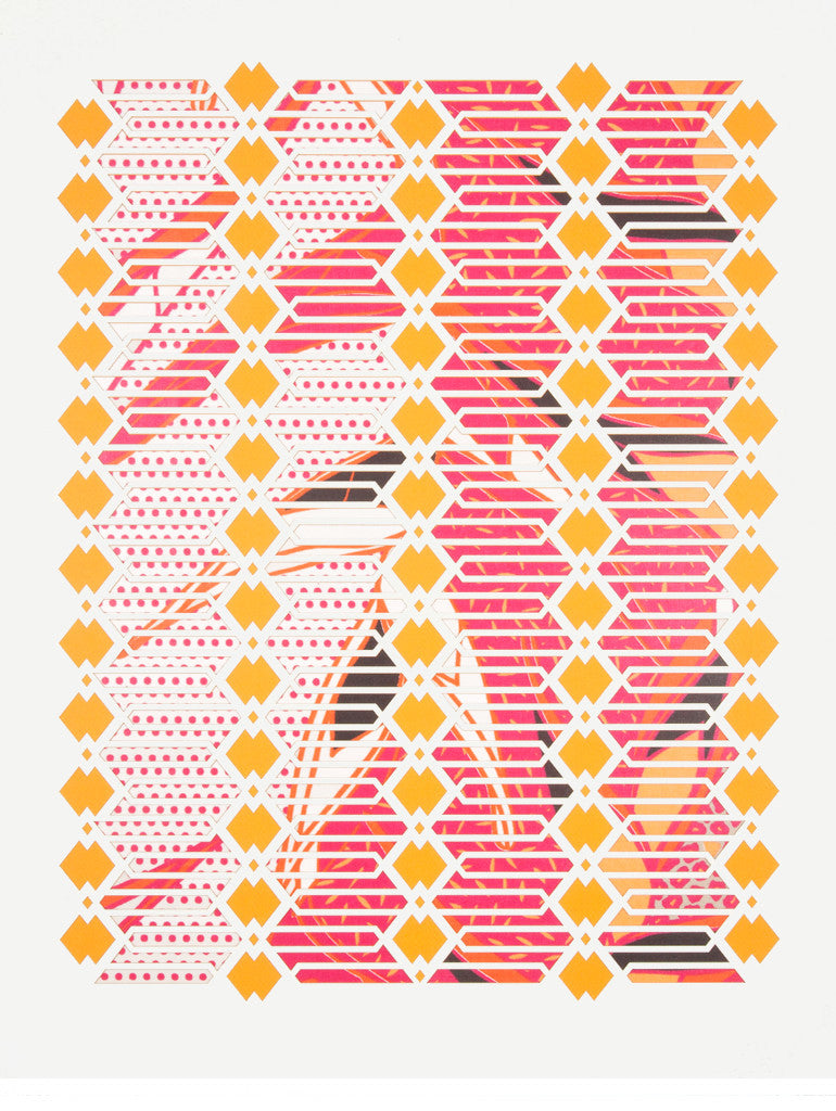 Circuit Laser Cut Artwork in - LEIF