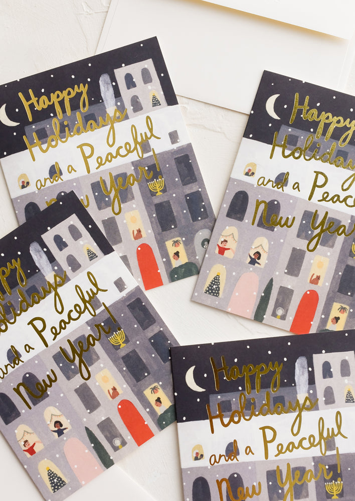 Holidays in the City Card Set