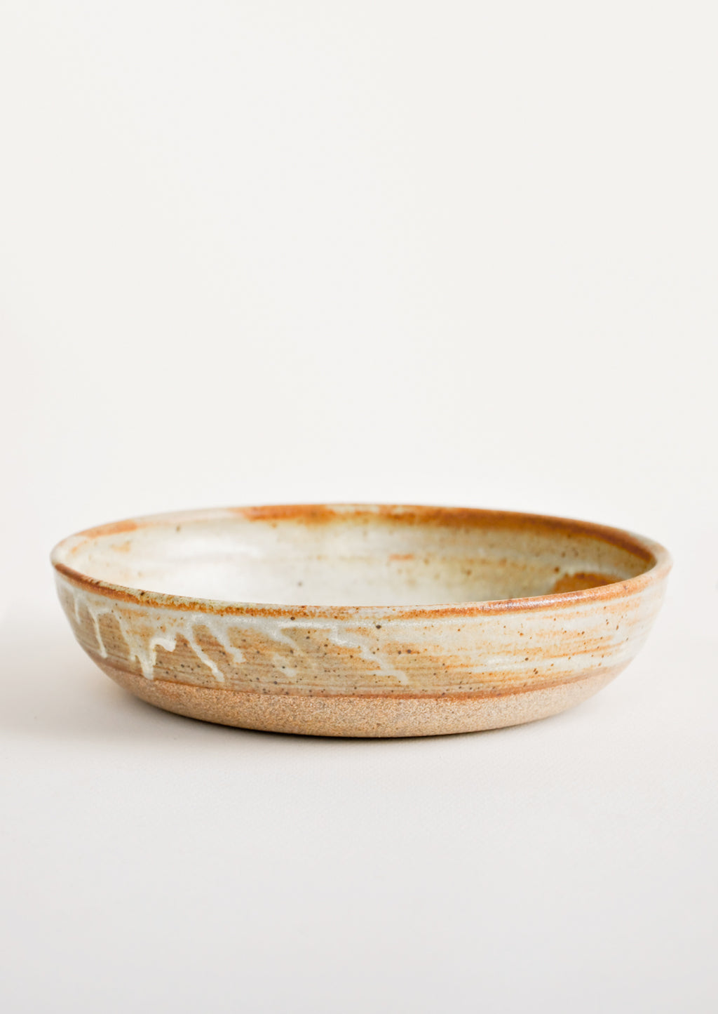 Matte Rusty Tan: Rustic Ceramic Dinner Bowl in Matte Rusty Tan - LEIF