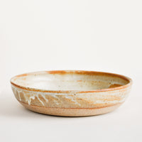Matte Rusty Tan: Rustic Ceramic Dinner Bowl in Matte Rusty Tan - LEIF