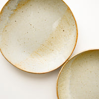 Matte Rusty Tan: Rustic Ceramic Plate in Matte Rusty Tan - LEIF