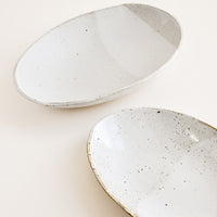 1: Rustic Ceramic Platter in  - LEIF