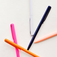1: Product shot showing multiple colors of pen