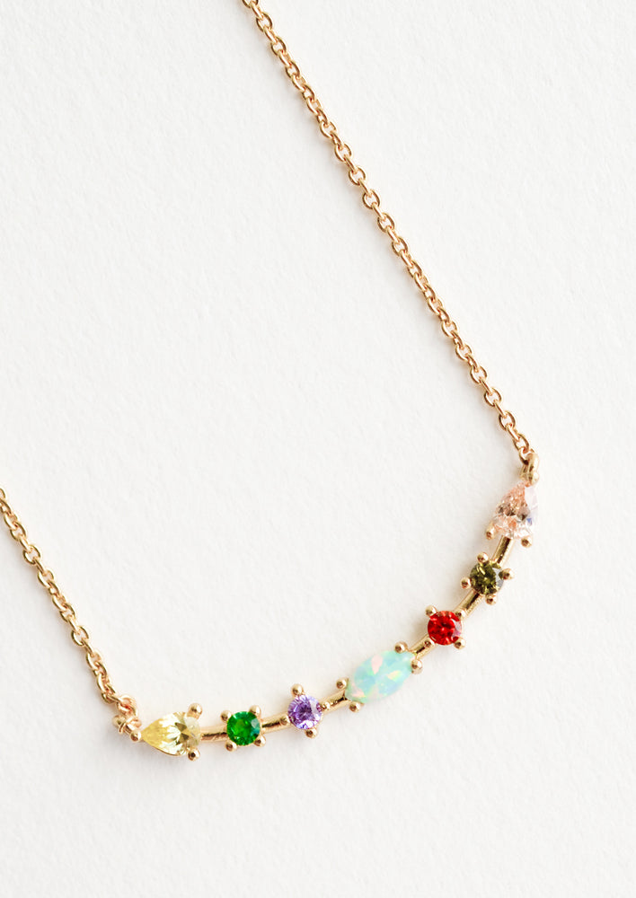 1: Color Wave Necklace in  - LEIF