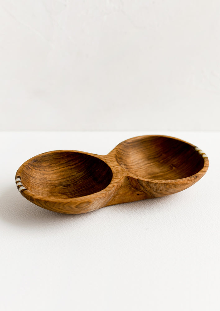 Olivewood Double Serving Dish hover