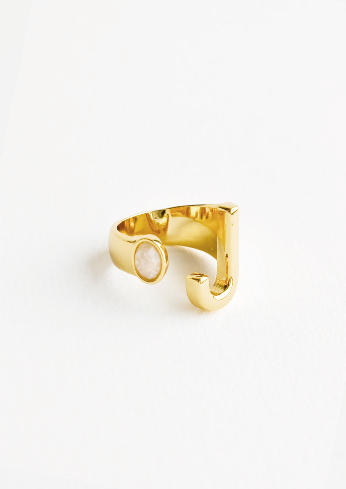 Gem Initial Ring in J - LEIF