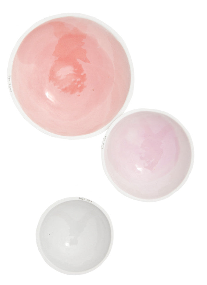 Glaze Study Dish Set in Roses - LEIF