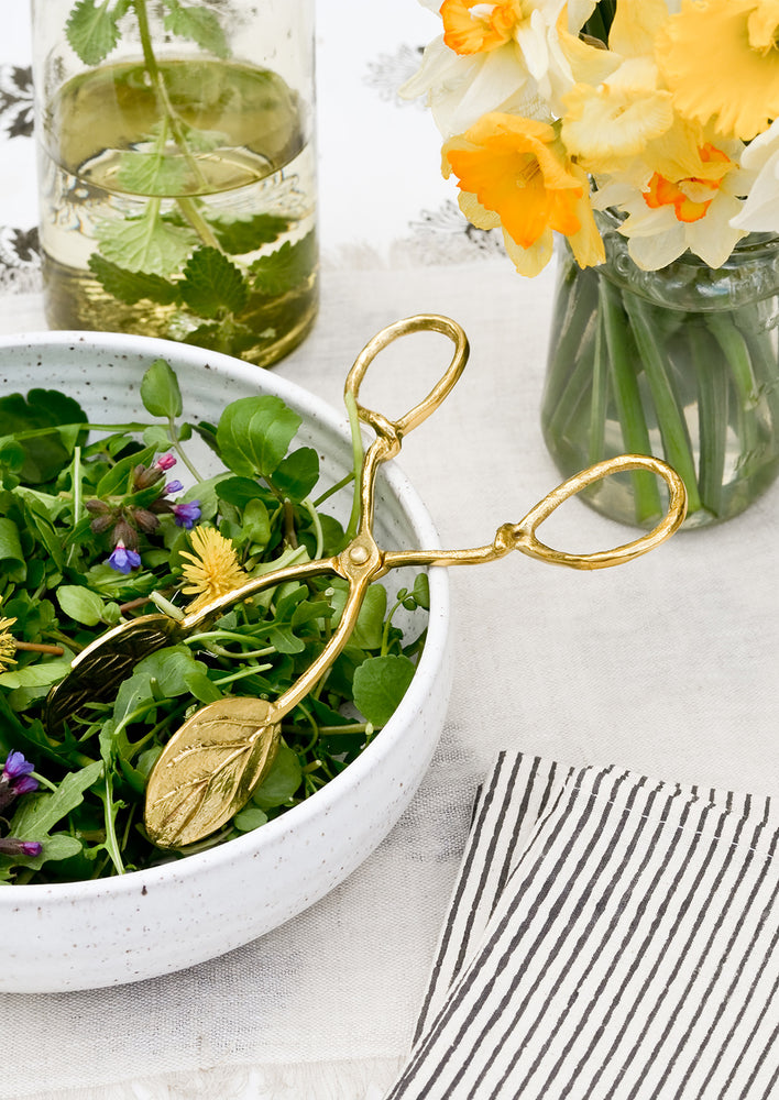 Greenleaf Brass Tongs hover