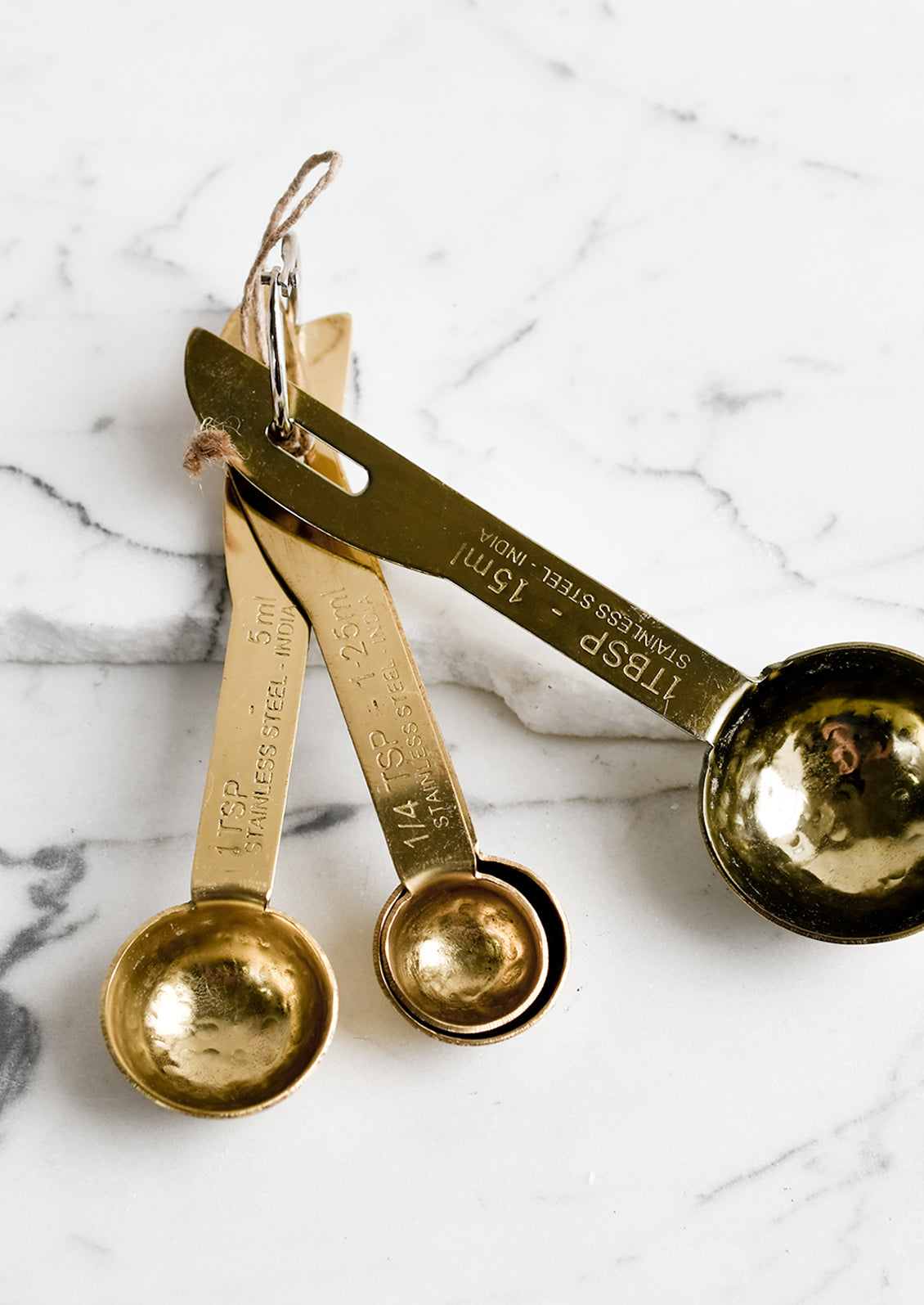 Hammered Measuring Spoon Set