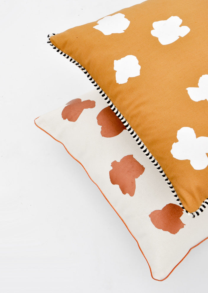 Ink Flower Pillow hover