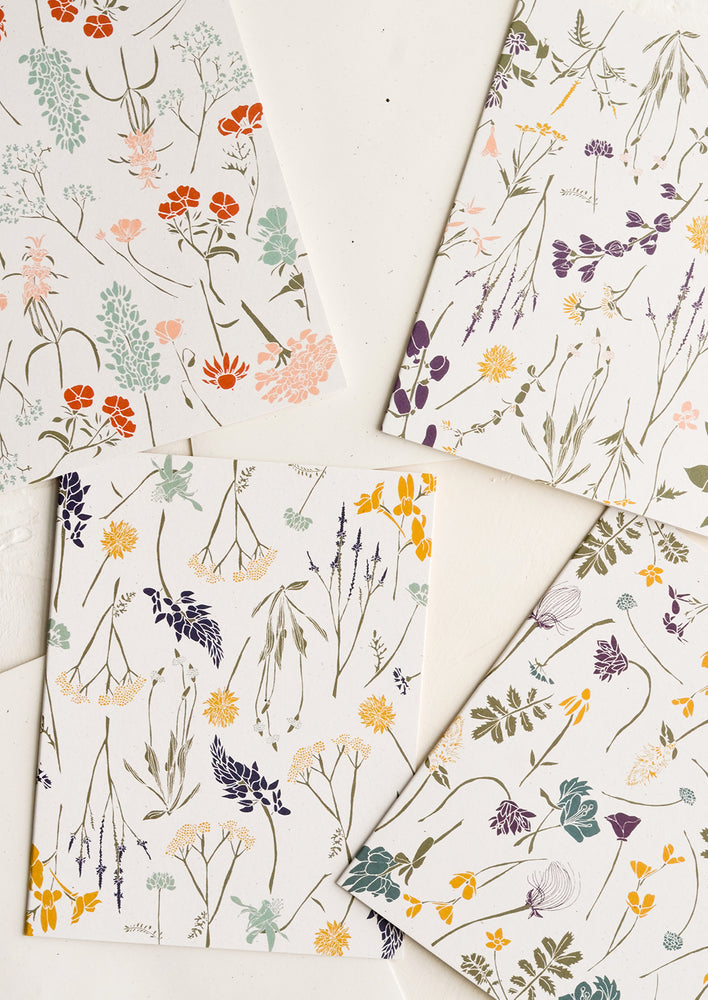 Wildflowers Blank Card Set
