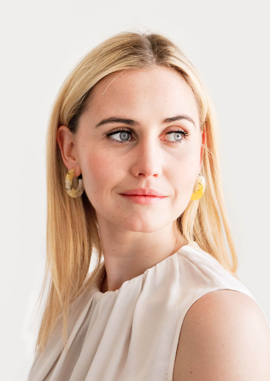 Lemon Fleck Earrings in - LEIF