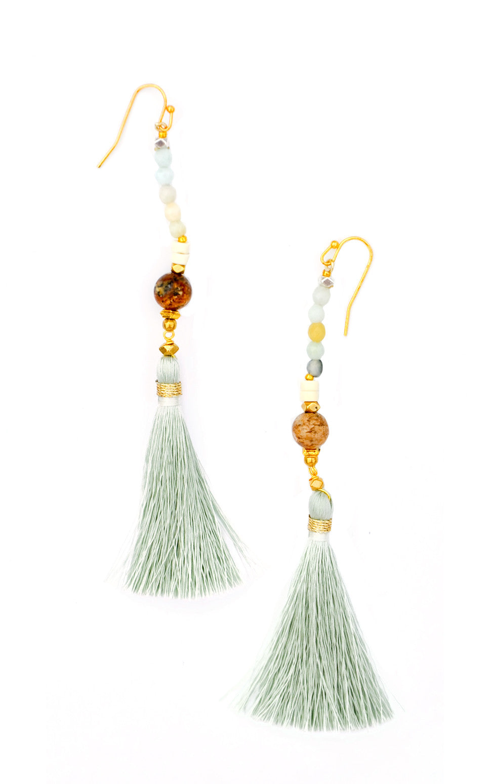 Linosa Earrings in Sea Mist - LEIF