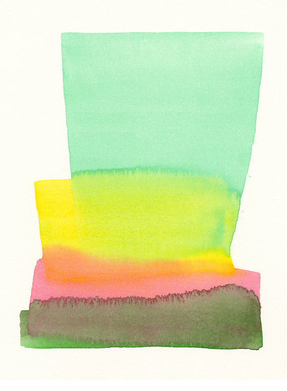 Green, Pink & Gold Combination in - LEIF