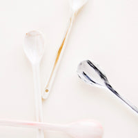 1: Marbled Ceramic Teaspoons in Pastel Colors - LEIF