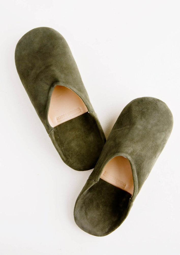 Moroccan Suede Slippers