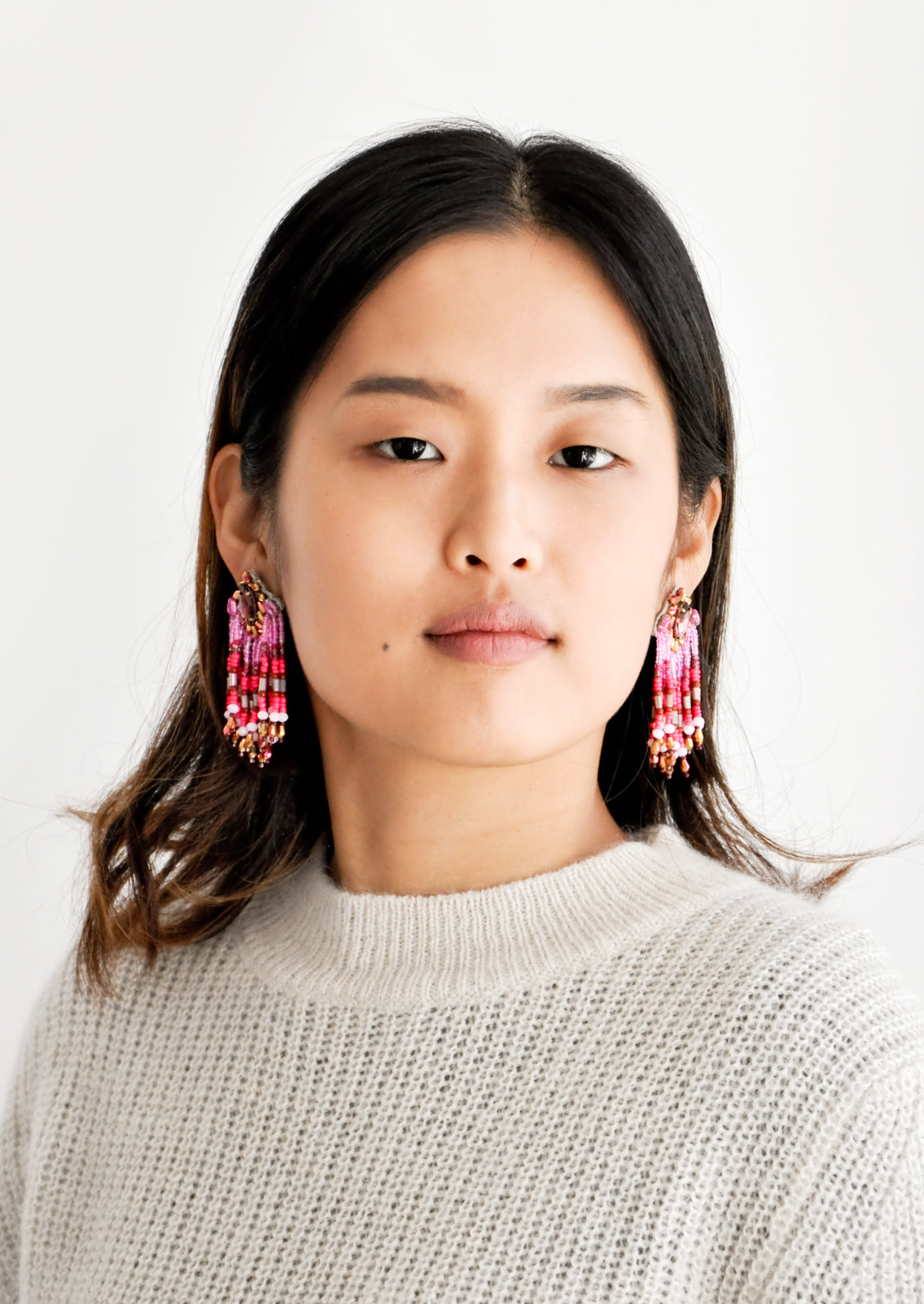 Maharaja Beaded Earrings in - LEIF