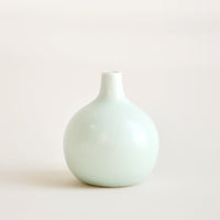 Mint: Gossamer Single Stem Vase in Mint - LEIF