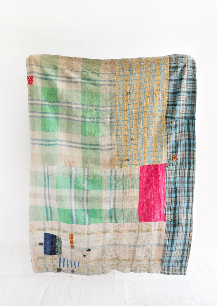 Vintage Patchwork Quilt No. 17 hover