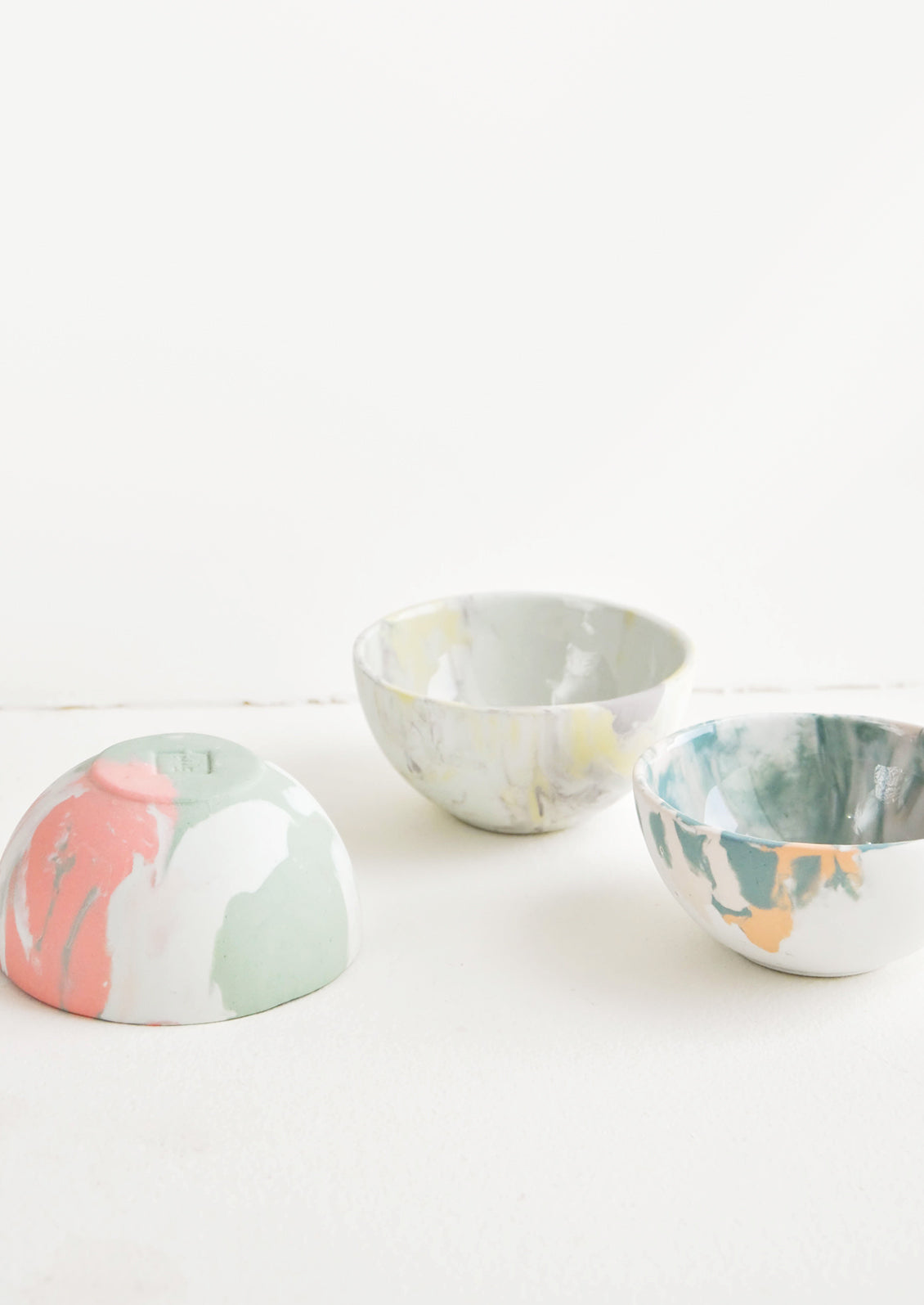 Pressed Porcelain Bowl in - LEIF