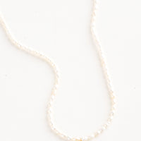 C: Quincy Pearl Initial Necklace