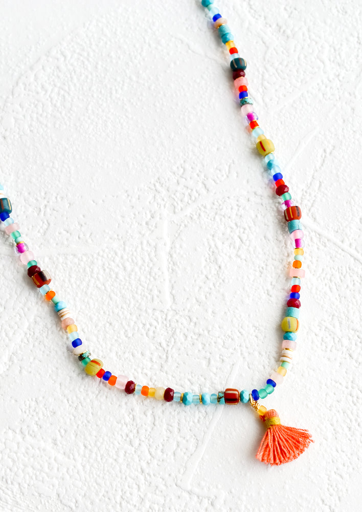 Rhodesia Beaded Necklace hover