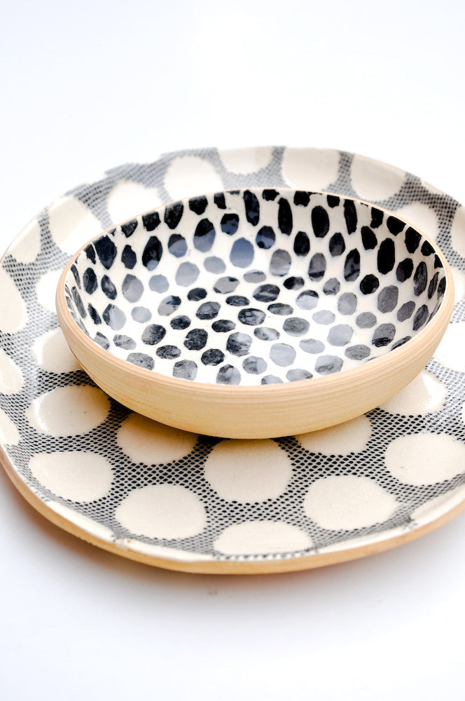 Spotted Serving Set in - LEIF