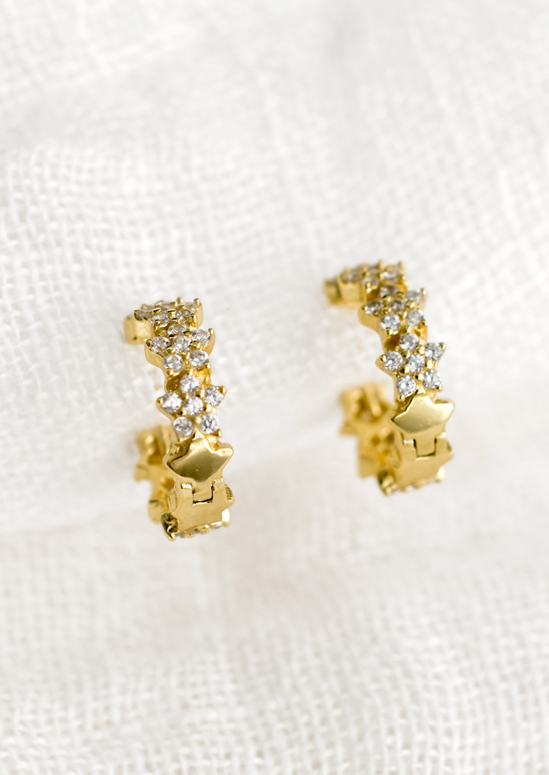 Starstream Huggie Earrings