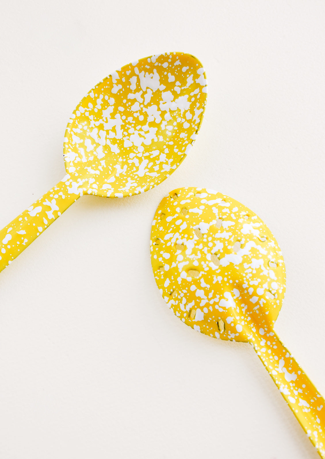 Sun Splatter Enamel Serving Set in - LEIF