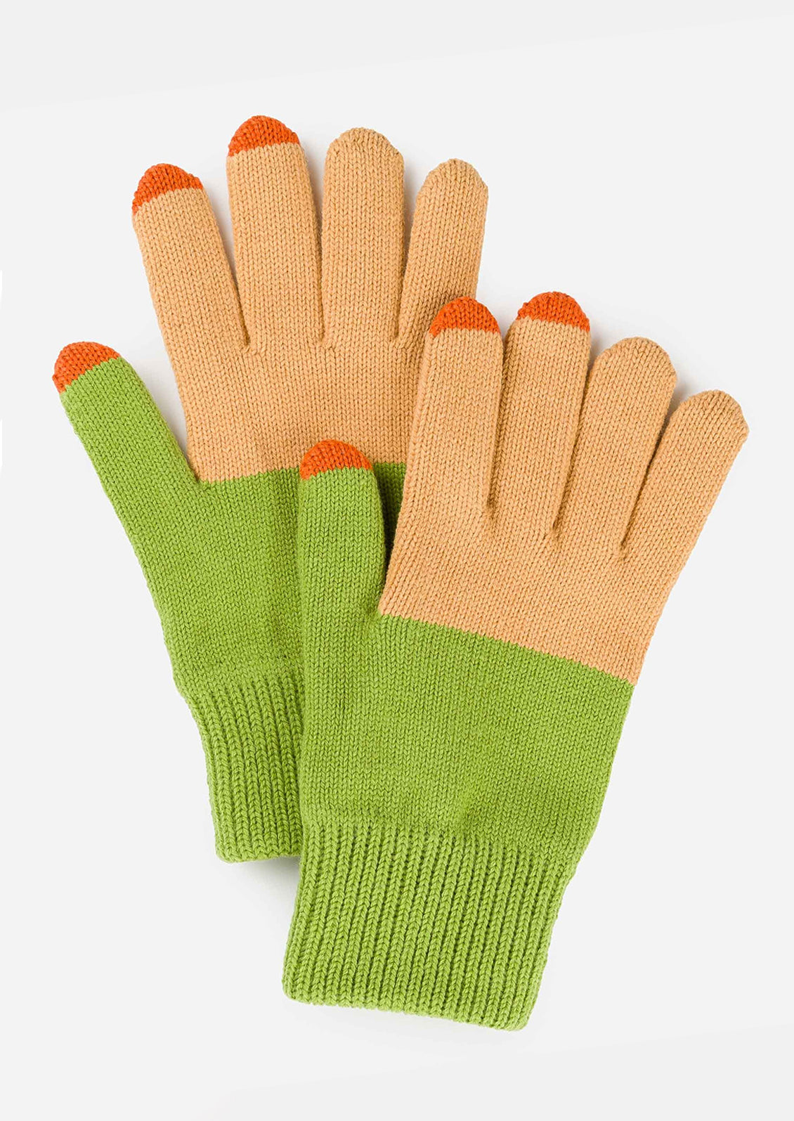 Colorblock Touch Gloves by Verloop – LEIF - Main Image