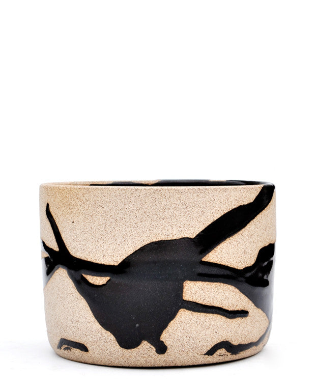 Wabi Sabi Planter in Black - LEIF