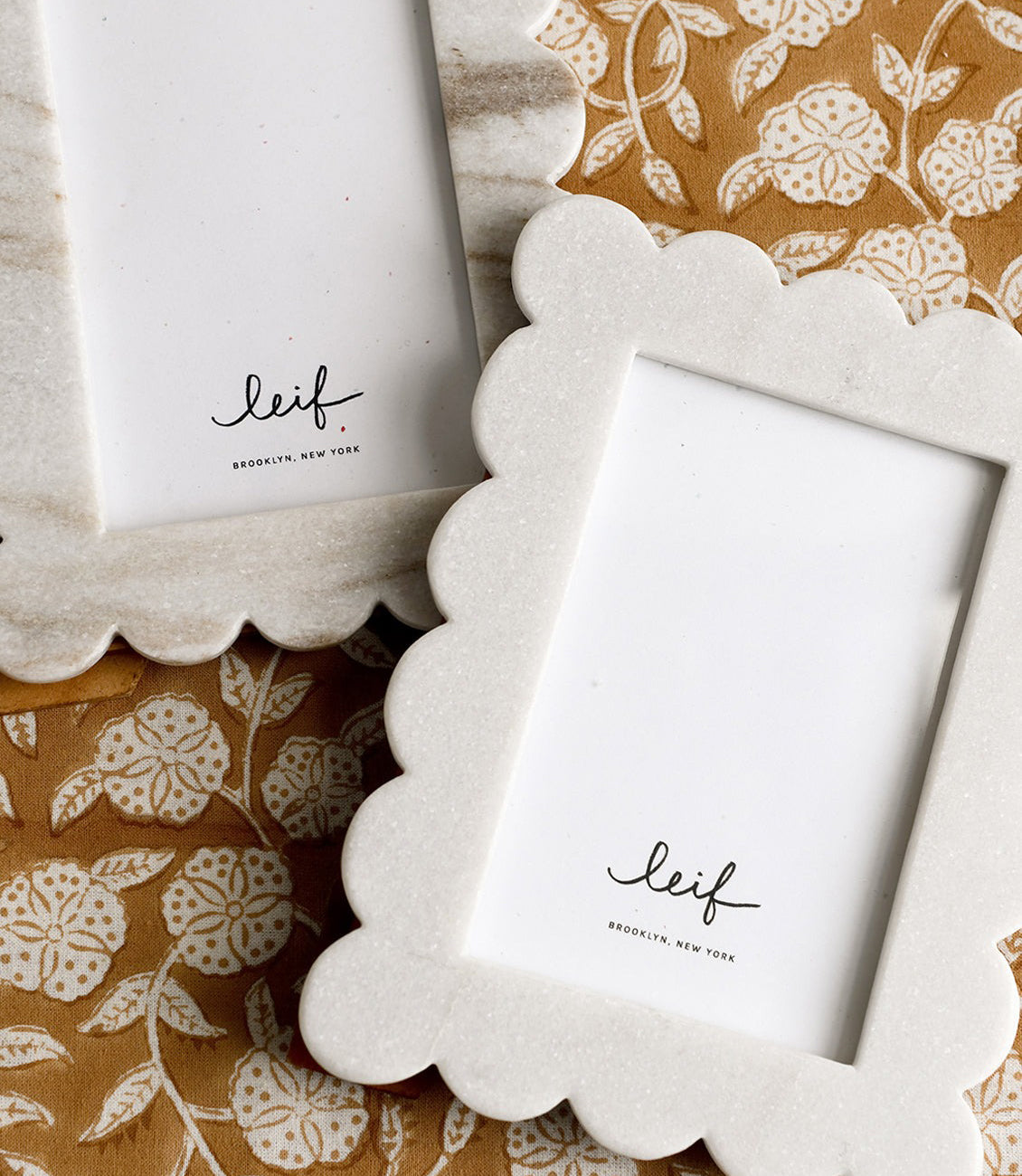 Marble picture frames