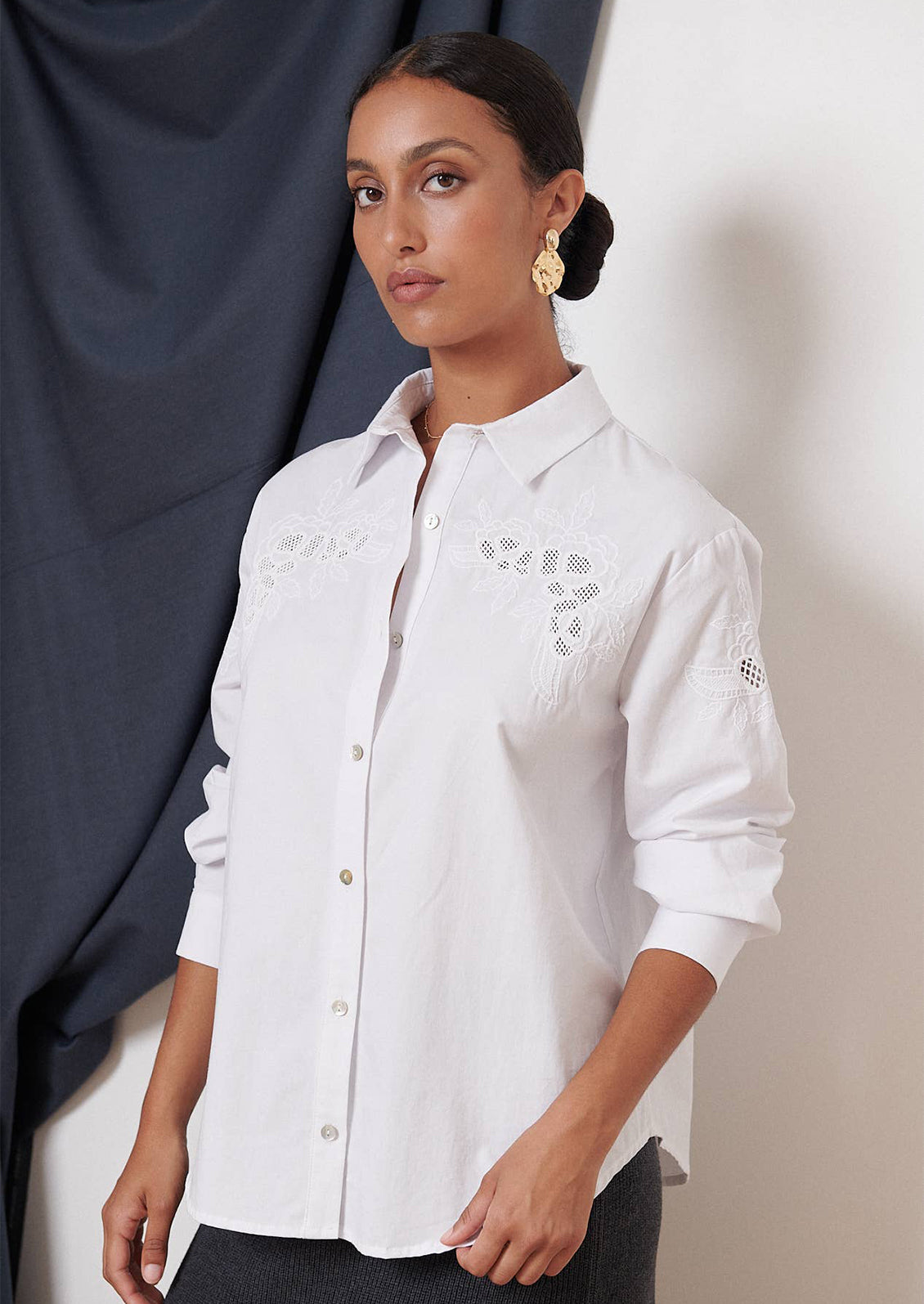 dress shirt yoke Siddartha Tytler Men Steel Tuxedo L this Western shirt brings a sharper side to classic style Yoke Shirt Pattern