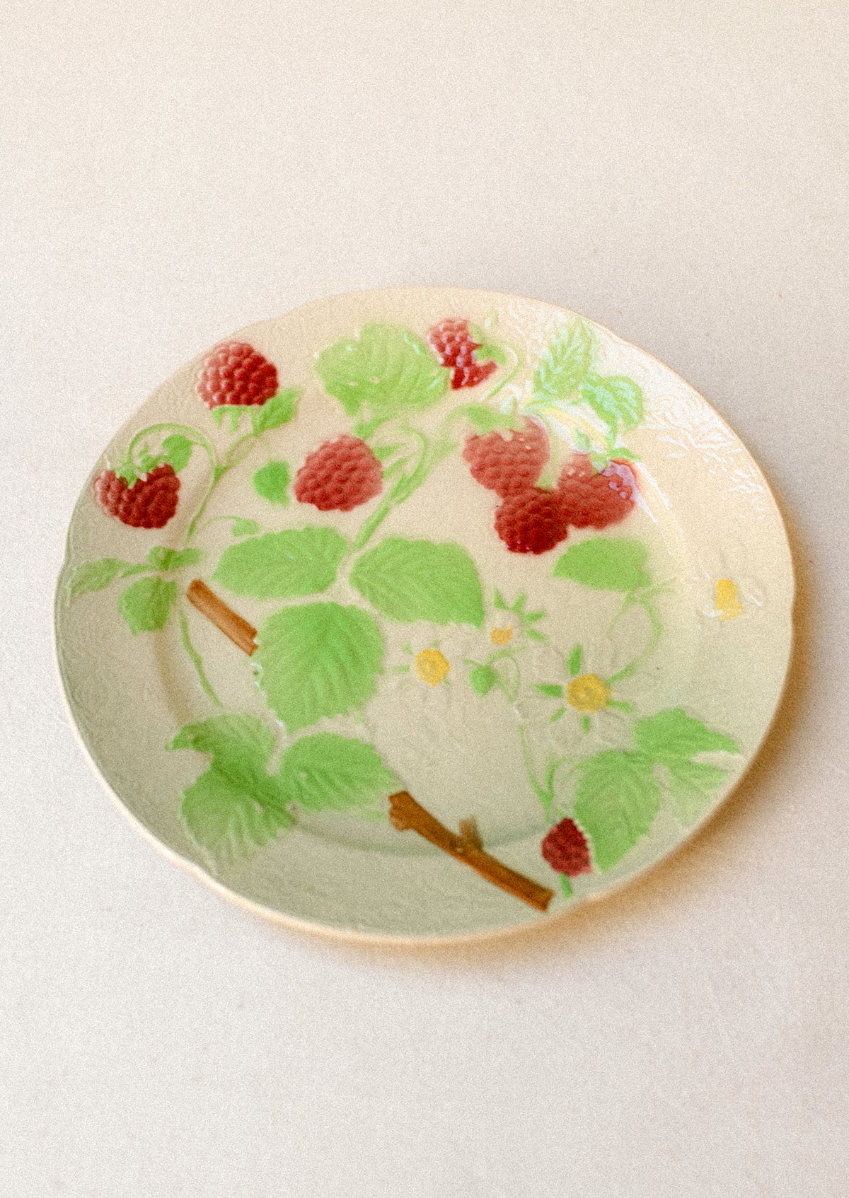Ceramic Raspberry French Raspberry Side Plate – LEIF