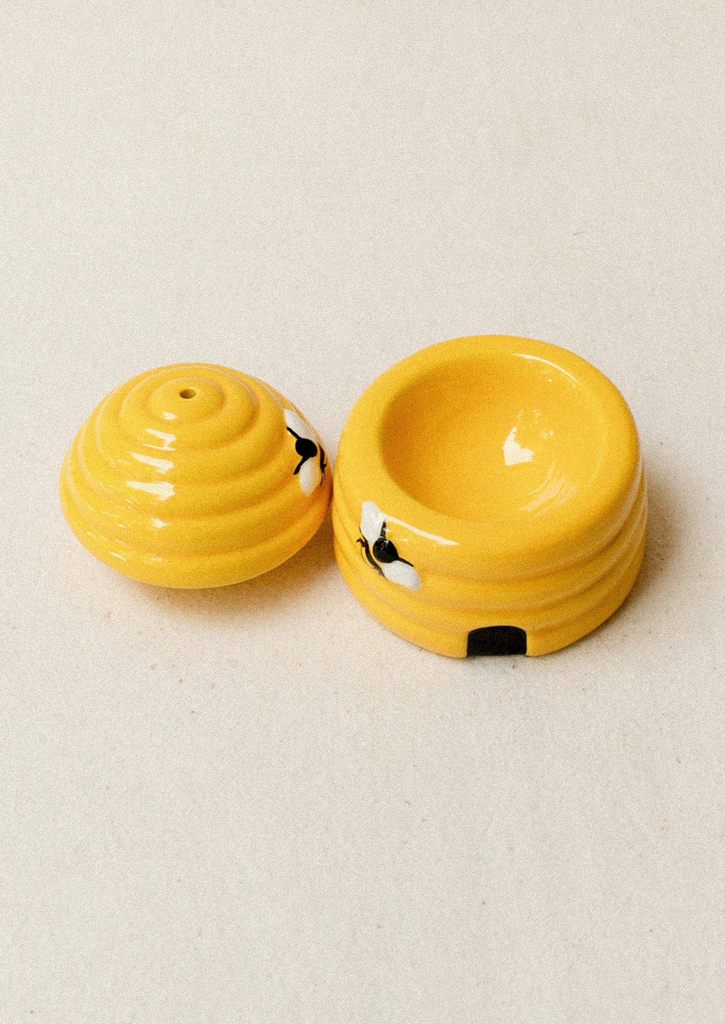 Beehive shaped egg cups.