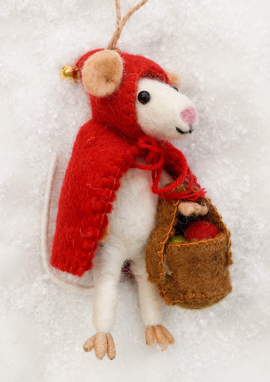 Little Red Mouse Riding Hood Mouse Ornament – LEIF